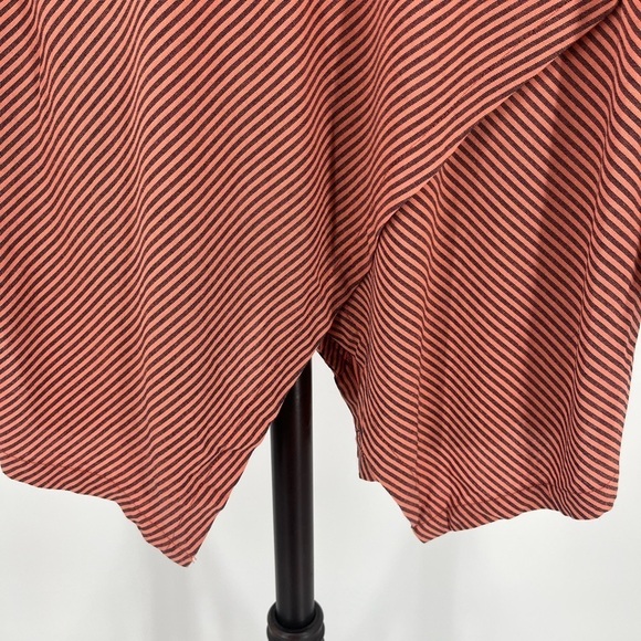 Striped Button-Up Women's Top - Picture 8 of 9